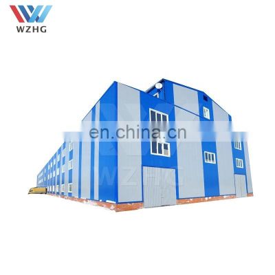 Multi Span  House Frame  Industrial Warehouse 2 Storey Offices Steel Structure Light Steel
