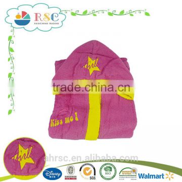 China supplier cheap soft bathrobe for 24-30month baby
