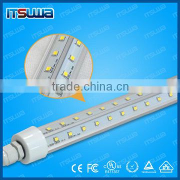 Integrated single pin G13 base T8 8FT LED tube light for cooler door lighting                        
                                                                                Supplier's Choice