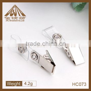 Fashion various size metal clip for ID card