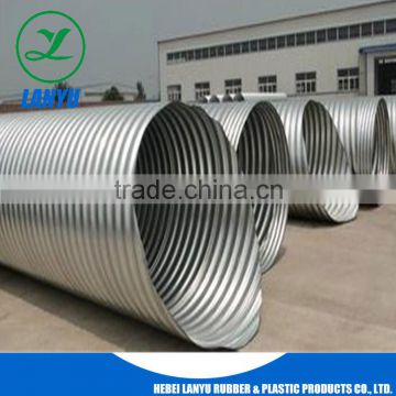 semicircle large diameter corrugated steel culvert,road construction culvert