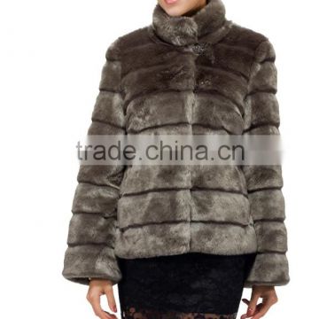 rex14035 dyed rabbit fur Coat With Good Prices
