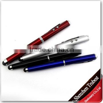 screen touch stylus pen with ball pen for Iphone Ipad and tablet pc