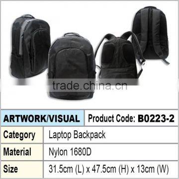 nylon laptop backpack