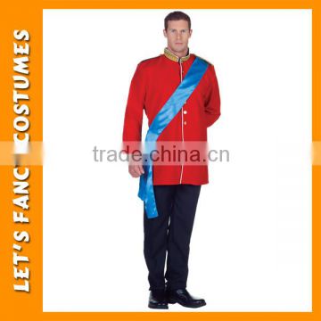red medieval prince suit costume PGMC0911