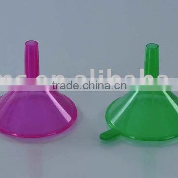 transparent plastic funnel
