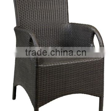 bali rattan outdoor furniture in black flat wicker without cushion and it is so hot for hotel use