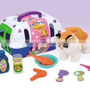 Toy pet cage set toy Vet Cage