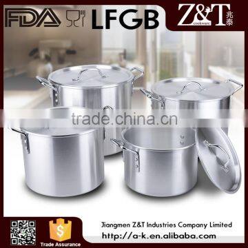 Aluminum Straight Body stock pot restaurant