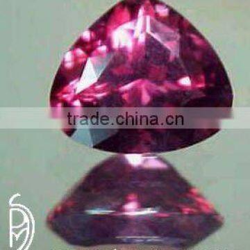 5 MM Rhodolite Faceted Heart Gemstone