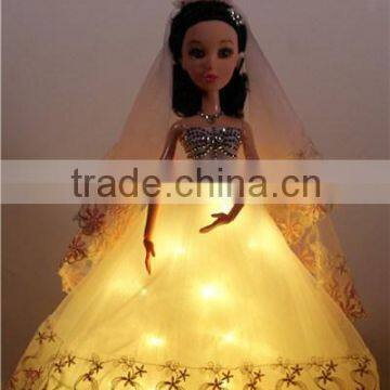 Rapunzel Inspired Priness Dress with Fuller Skirt / Luminescent Costumes