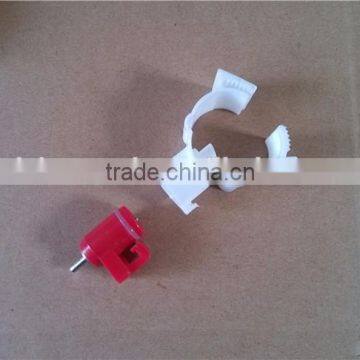 C04 water nipple drinker for chicken in orange 60*45 mm