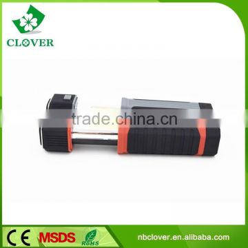 ABS with rubber material flashlight torch led portable work light