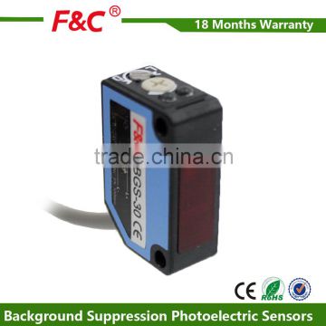 BGS-30 background suppression photoelectric switch sensor with CE