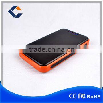 Bigger Capacity 10000mah Ce Rohs Solar Power Bank With Dual Power Supply