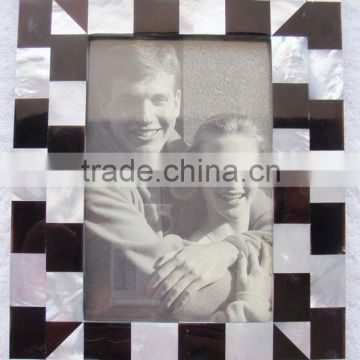 Check Design Mother Of Pearl Picture Frame