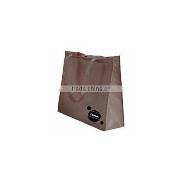 customized brown non woven oversized tote royal detail canvas fashion school bags logo printed 14