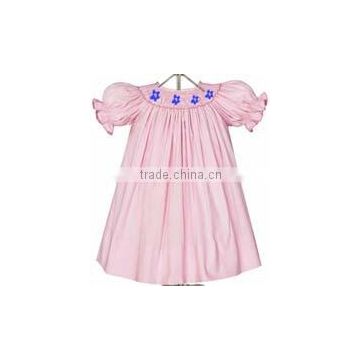 little girls pink smocked birthday dress little girls dresses
