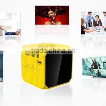 Portable Projector Type 1080P HD 50Lumens Brightness Smart Mini Projector