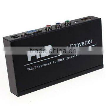 VGA/YPBPR to HDMI converter with Auto detect the YpbPr and PC input resolutions format