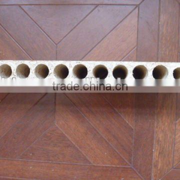 tubular particle board for making door