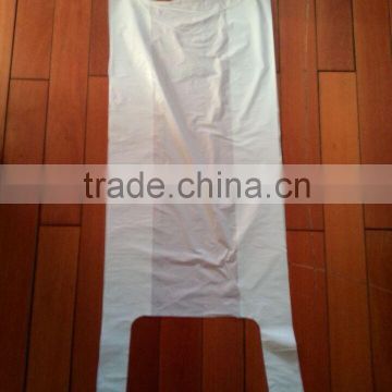 white plastic T-shirt bag on roll