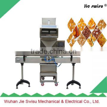 4 heads automatic weighing filling sealing machine for snacks
