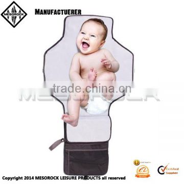 Infant Waterproof Portable Mat Diaper Bag Baby Changing Pad