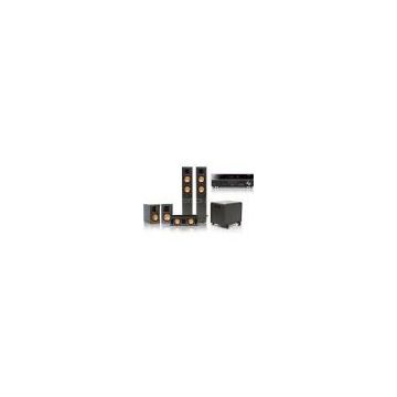 Klipsch Reference II 5.1 Home Theater Speaker Package with Yamaha RX-V571BL (Black)