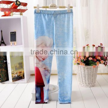 2014 new girls sex photos in skinny trousers custom printed kids leggings wholesale-kids-leggings Clgs1002