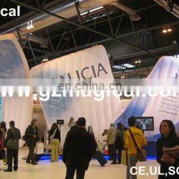 inflatable air wall for trade show