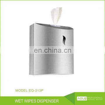 GYM wet wipes dispenser upward wall mounted wipes dispenser