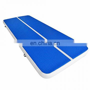 airtrack air track gymnastics mat uk 8 x 2 x 0.2m lake blue inflatable for sale