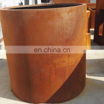 Chinese supplier Large antique rustic garden pots for plants