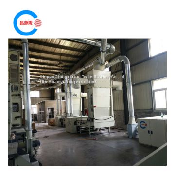 Nonwoven Polyester thermo bond wadding production line and machine