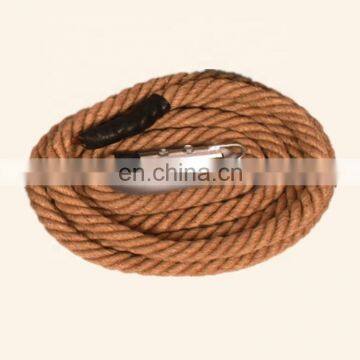 Gym Equipment Fitness Commercial Black Nylon Battle Rope Climbing Rope Linen or hemp Rope BW7003