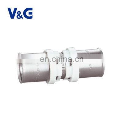 DN16 -DN26 Water Compression Nickel Plating Brass Fitting