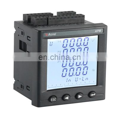 SD card electricity energy logger multi-function meter  three phase panel installation  energy meter four-quadrant energy