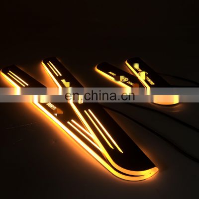 Led Door Sill Plate Strip for borussia dortmund dynamic sequential style step light door decoration step