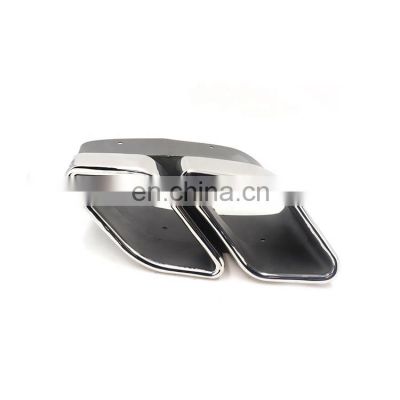 High performance sport exhaust tips for range rover 14-16 Mansory Exhaust tip Rear Diffuser Plastic