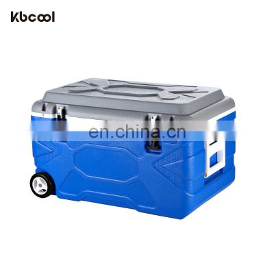65L High Quality Hard Plastic Cooler Box Insulated Ice Cool Non-Medical Boxes for Vaccine Commercial Outdoor Camping Fishing
