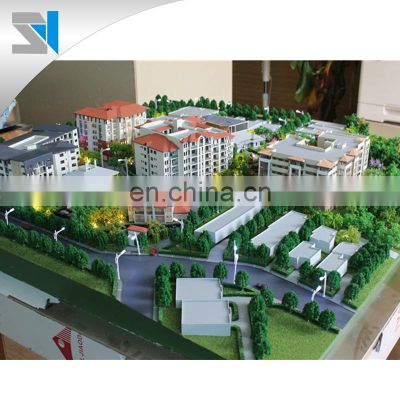 Marvelous scale model, Hotel building model, miniature model
