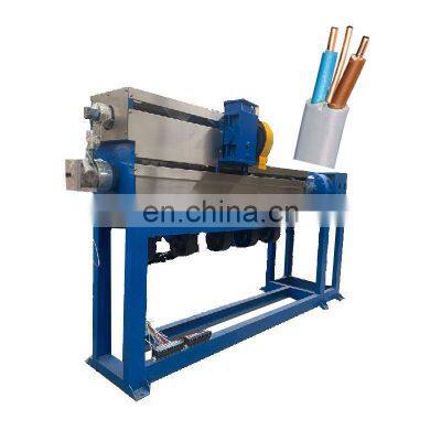 In stock insulation layer copper wire cable extruder machine/ PVC cable extruder making machine