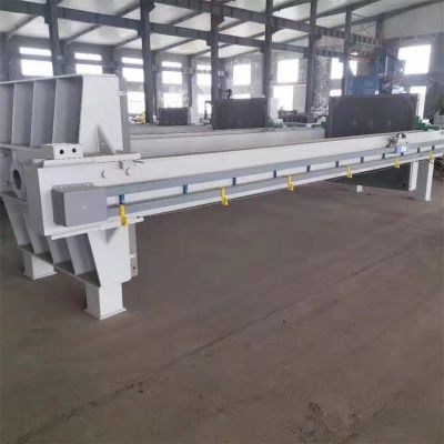 Custom Sludge Dewatering Plate And Frame Filter Press For Wastewater Industry