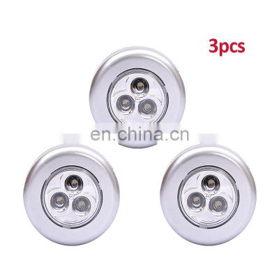 Ultra Bright Wireless Battery Touch Control Night Light Adjustable LED Kitchen Bedroom Under Cabinet Light