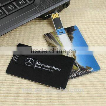 custom promotional credit card usb flash drive