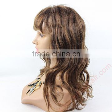Unprocessed Queen Brazilian Hair 100% Virgin Brazilian Hair Full Lace Wig