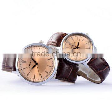 2016 Custom Fashion Couples Wrist Watch With Free Sample