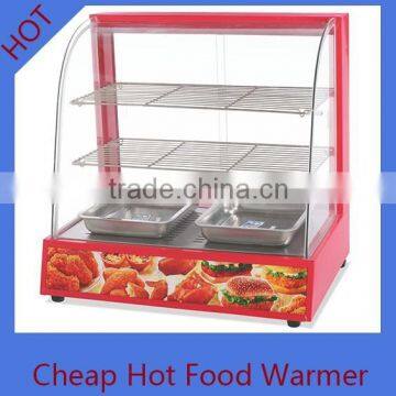 Prince Commercial Counter Top Electric Glass Hot Food Warming Showcase For Sale