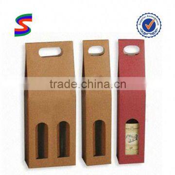 Wine Bag With Tassel 2 Bottle Non Woven Wine Bag